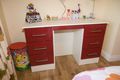 red dressing table